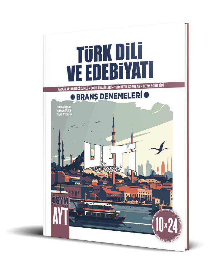 Ulti Yayınları Ayt Türk Dili Ve Edebiyatı  Branş Denemeleri