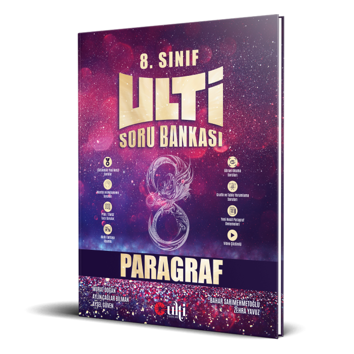 Ulti Yayınları LGS 8. Sınıf  Paragraf Soru Bankası