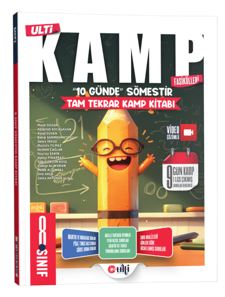 Ulti Yayınları LGS 8. Sınıf Sömestır Kamp Fasikülleri