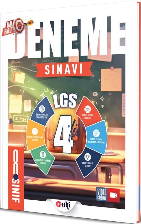 Ulti Yayınları LGS 8. Sınıf  Tam İsabet 4 Deneme