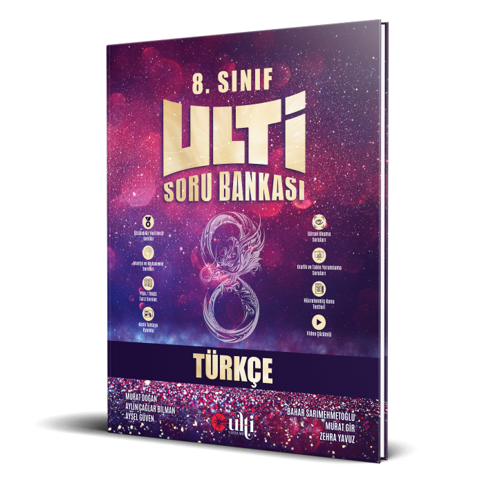 Ulti Yayınları Lgs 8. Sınıf Türkçe Ulti Serisi Soru Bankası
