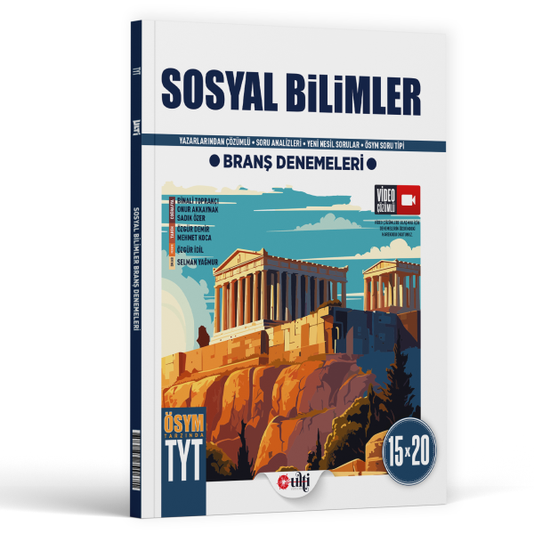 Ulti Yayınları TYT Sosyal Bilgiler 15 x 20 Branş Denemeleri