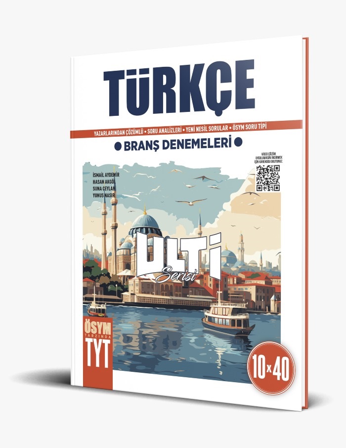 Ulti Yayınları Tyt Türkçe  Ulti Serisi Branş Denemeleri