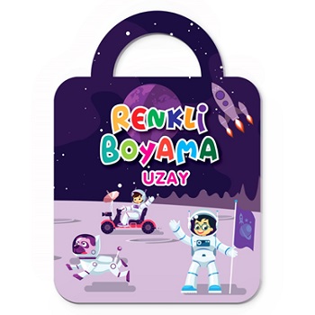 Uzay - Renkli Boyama