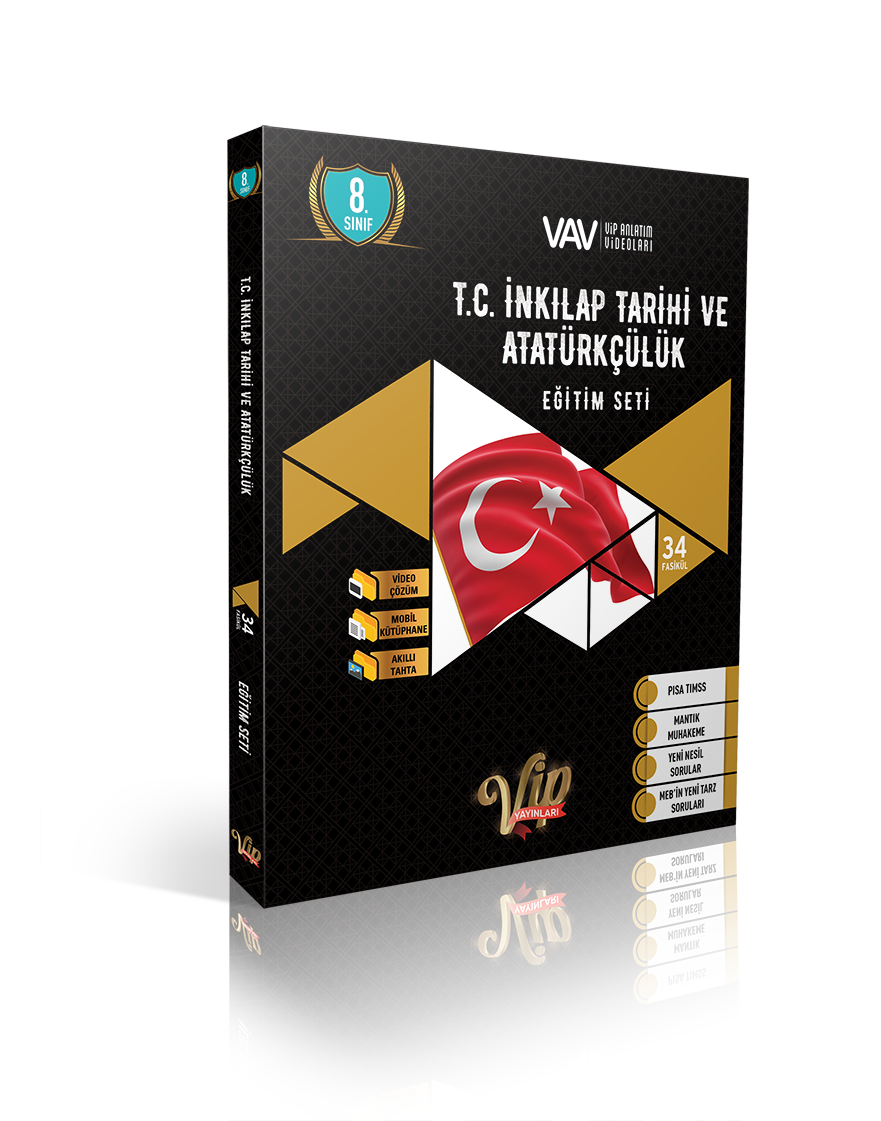 Vip Yayınları Lgs 8. Sınıf İnkılap Ve Atatürkçülük Eğitim Seti