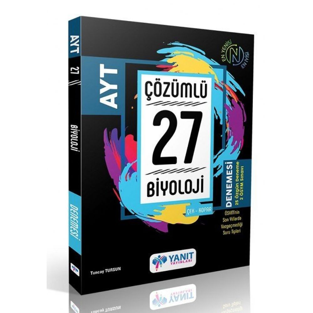 Yanıt Yayınları Ayt Biyoloji 27 Deneme Çözümlü