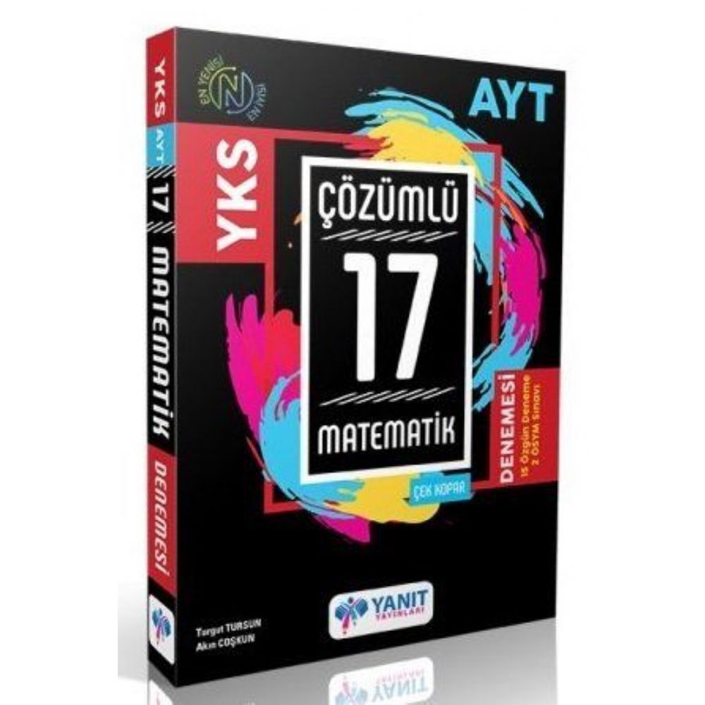 Yanıt Yayınları Ayt Matematik 17 Deneme Çözümlü
