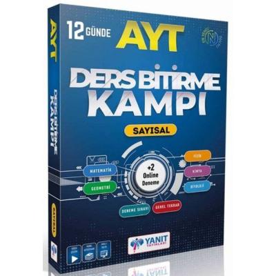 Yanıt Yayınları Ayt Sayısal 12 Günde Ders Bitirme Kampı