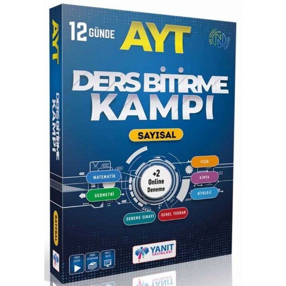 Yanıt Yayınları Ayt Sayısal 12 Günde Ders Bitirme Kampı