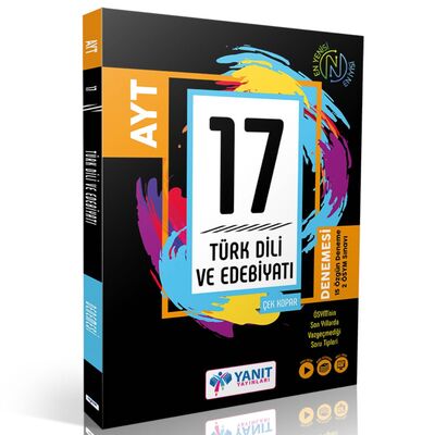 Yanıt Yayınları Ayt Türk Dili Ve Edebiyatı Video Çözümlü 17 Deneme