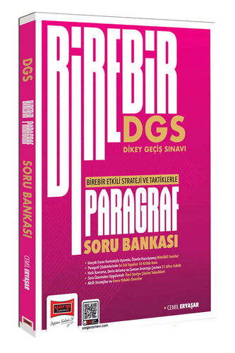 Yargı Yayınları 2026 DGS Birebir Serisi Paragraf Soru Bankası