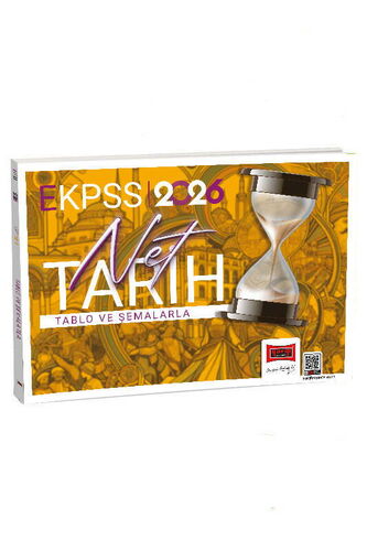 Yargı Yayınları 2026 E KPSS Akılda Kalan Tablo ve Şemalarla Net Tarih
