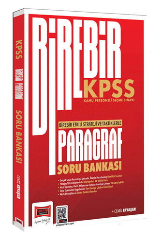 Yargı Yayınları 2026 KPSS Birebir Serisi Paragraf Soru Bankası