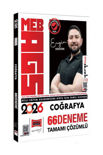 Yargı Yayınları 2026 MEB-AGS Coğrafya Tamamı Çözümlü 66 Deneme