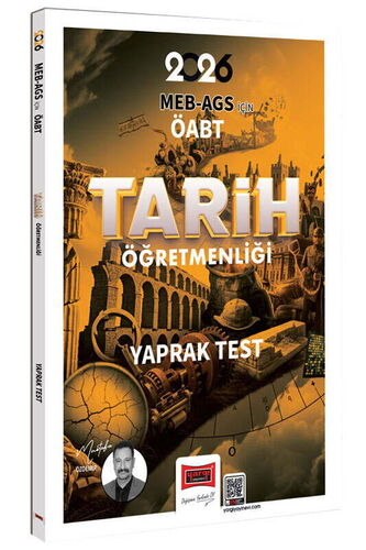 Yargı Yayınları 2026 MEB-AGS ÖABT Tarih Öğretmenliği Yaprak Test