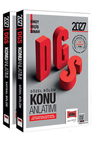 Yargı Yayınları 2027 DGS Sayısal-Sözel Bölüm Konu Anlatımlı Modüler Set