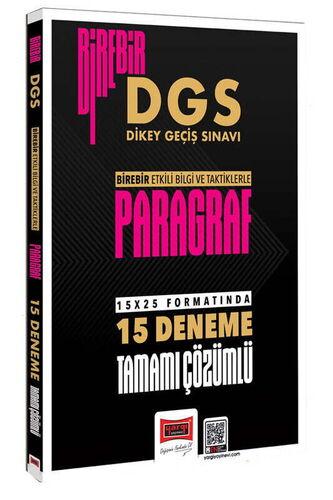 Yargı Yayınları DGS Birebir Tamamı Çözümlü Paragraf 15 Deneme