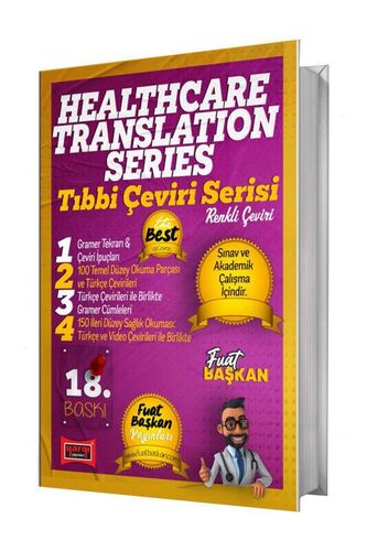 Yargı Yayınları Translation Series Tıbbi Çeviri Serisi Renkli Çeviri
