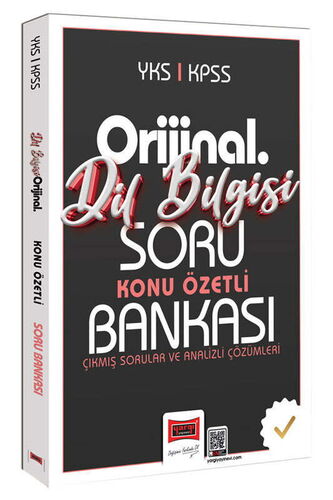Yargı Yayınları YKS KPSS Orijinal Dil Bilgisi Konu Özetli Soru Bankası