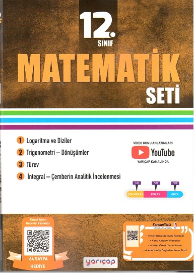 Yarı Çap Yayınları 12. Sınıf Matematik Seti