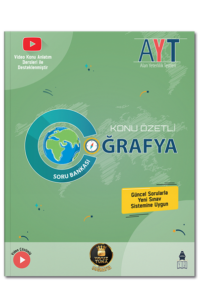 Yavuz Tuna AYT Konu Özetli Coğrafya Soru Bankası