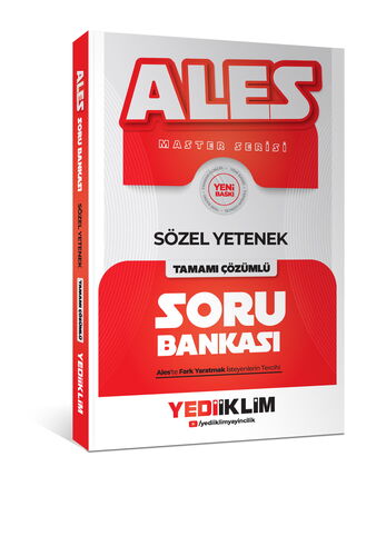 Yediiklim Yayınları 2027 ALES Sözel Yetenek Tamamı Çözümlü Soru Bankası