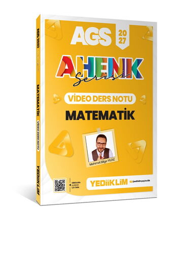 Yediiklim Yayınları 2027 MEB AGS Ahenk Serisi Matematik Video Ders Notları