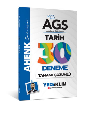 Yediiklim Yayınları MEB AGS Ahenk Tarih Tamamı Çözümlü 30 Deneme