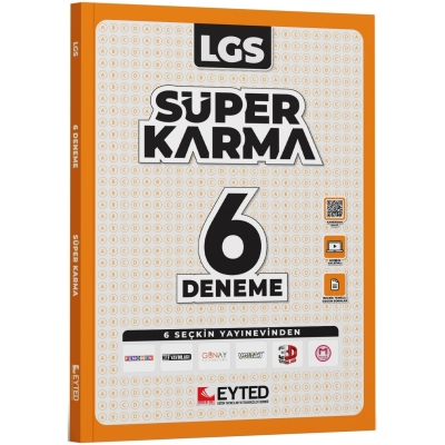 Eyted Yayınları LGS 8. Sınıf Süper Karma 6 Deneme