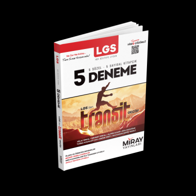 Miray Yayınları Lgs 8. Sınıf Transit 5 Deneme