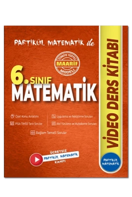 Partikül Matematik 6. Sınıf Partikül Matematik Video Ders Kitabı