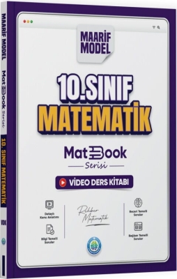 Rehber Matematik 10. Sınıf Matematik Matbook Serisi Maarif Model Video Ders Kitabı