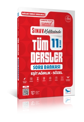 Sınav Yayınları 11. Sınıf Eşit Ağırlık Sözel Tüm Dersler Soru Bankası
