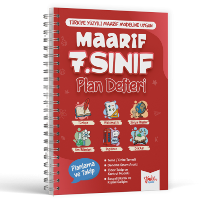 Takdir Yayınları 7. Sınıf Maarif Plan Defteri