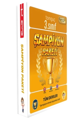 Tonguç Akademi 3. Sınıf Şampiyon Paketi