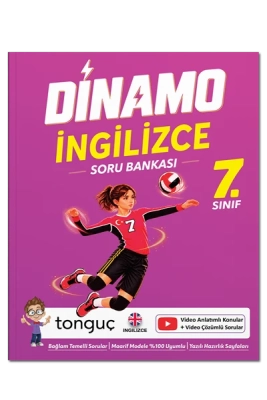 Tonguç Akademi 7. Sınıf Dinamo İngilizce Soru Bankası